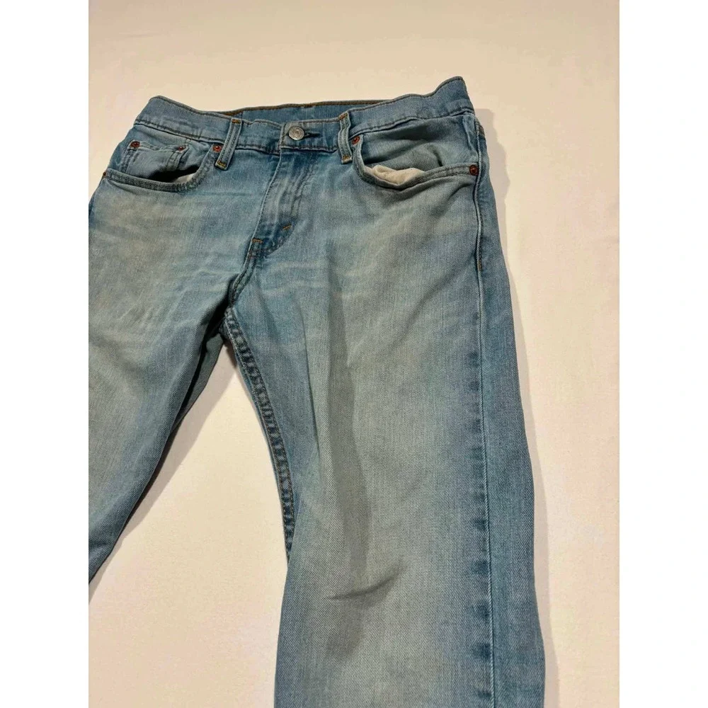 Levis 512 Slim Taper Fit Mens Light Wash Denim Jeans W30 L30